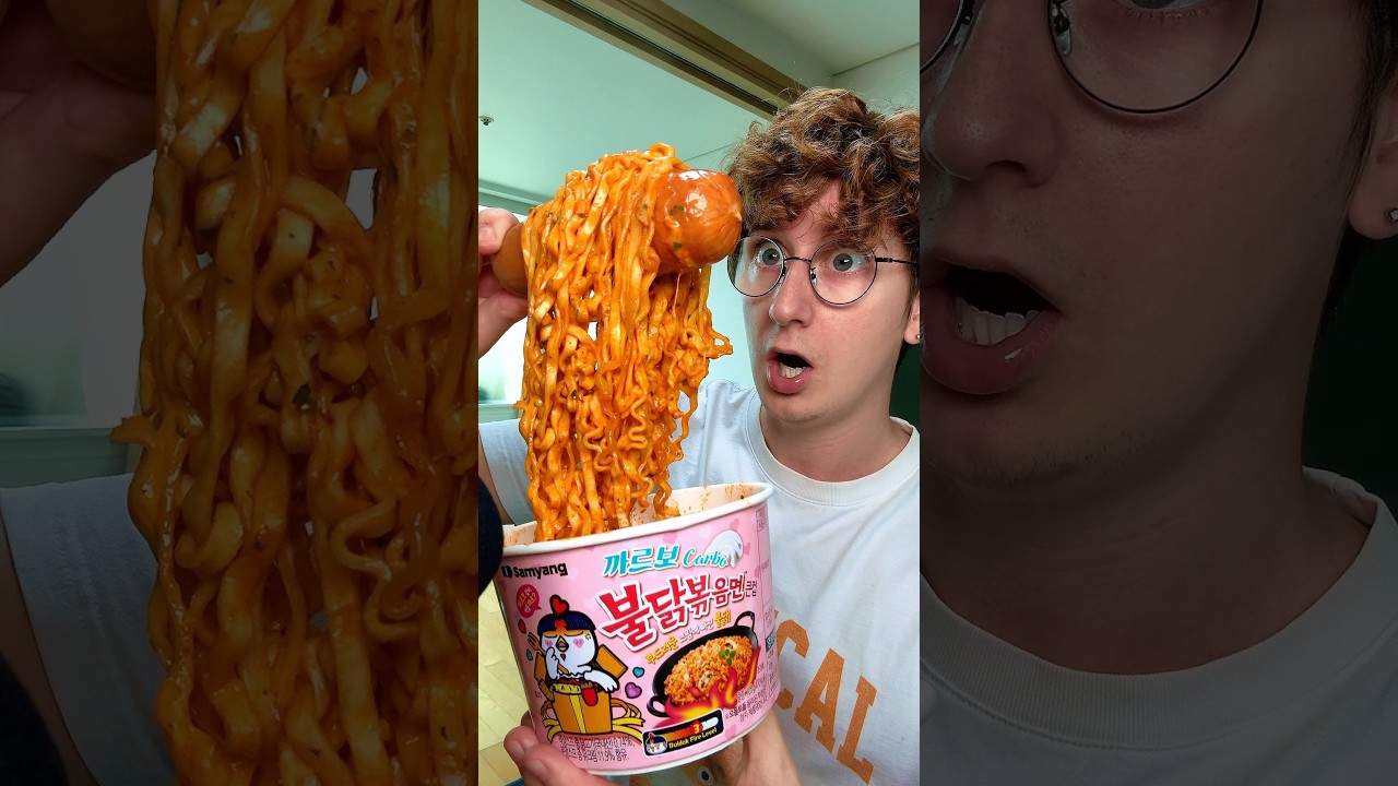 Day 2 Of ONLY Eating Food From a Korean Convenience Store!