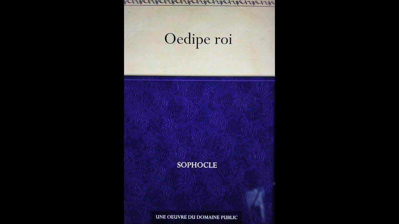 Oedip roi de Sophocle livre audio
