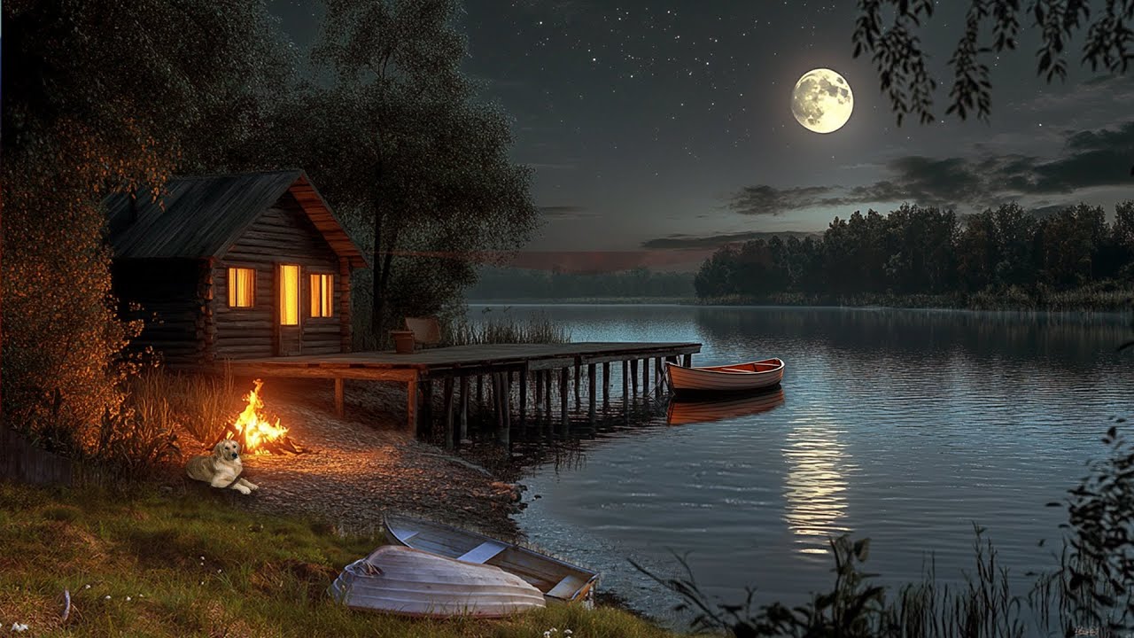 Crickets. Nighttime Ambience. Sounds of nature for sleep