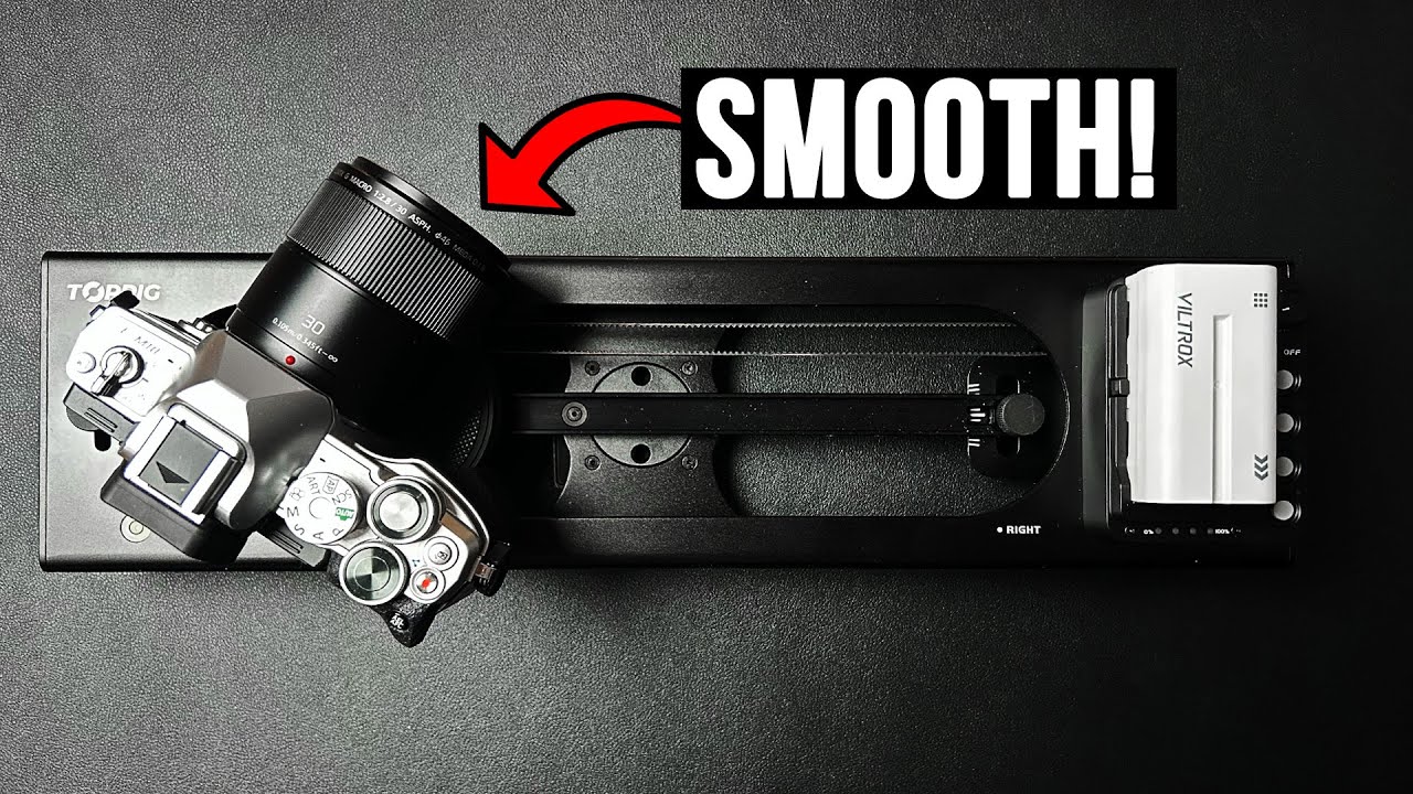 Accsoon TOPRIG S40 im Test - Wie gut ist der elektrische Kamera-Slider mit Motor?