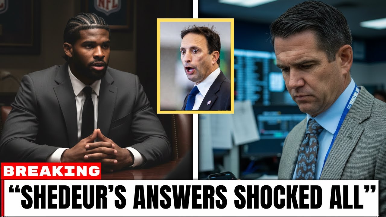 Fans STUNNED as Giants LEAK Draft Interview With Shedeur Sanders