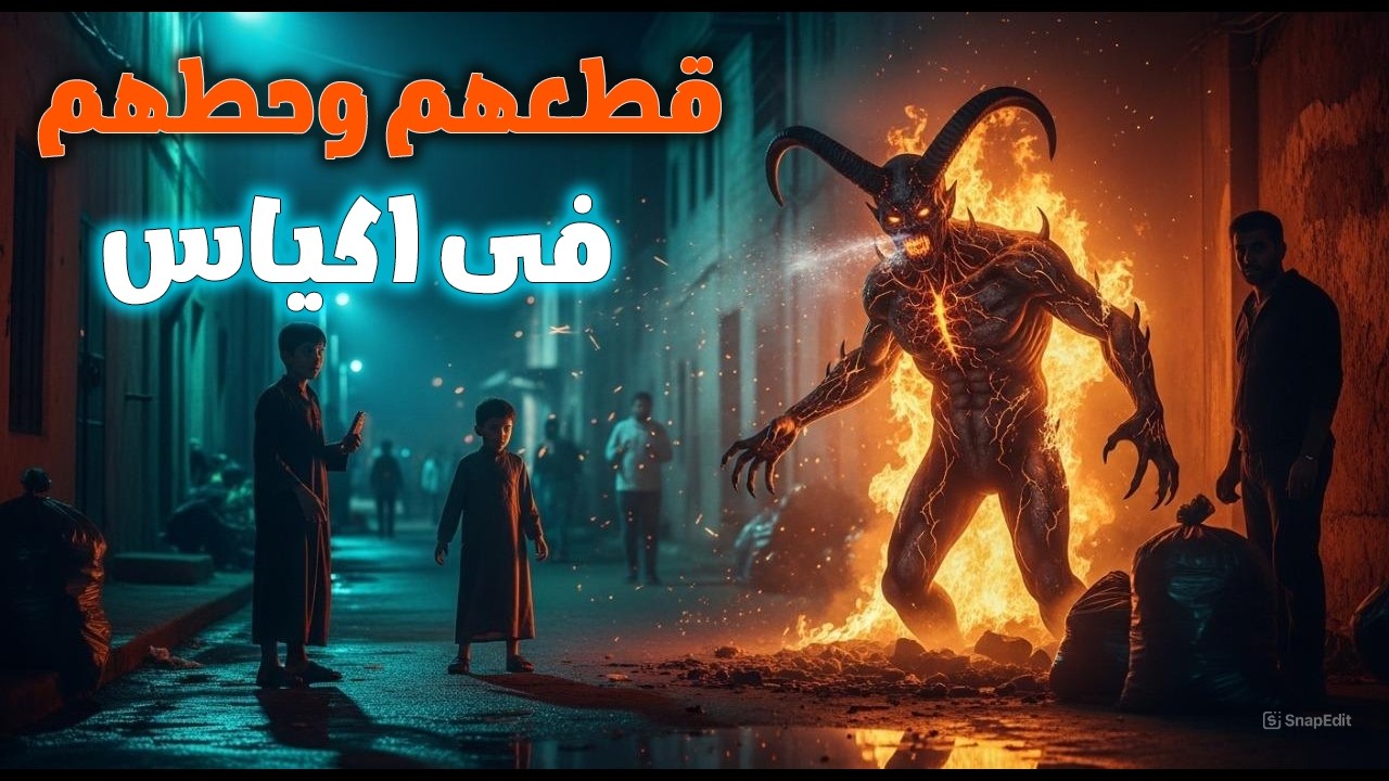 ارعب قصه حصلت فى الغربيه | رمي العضم فى الشارع !!