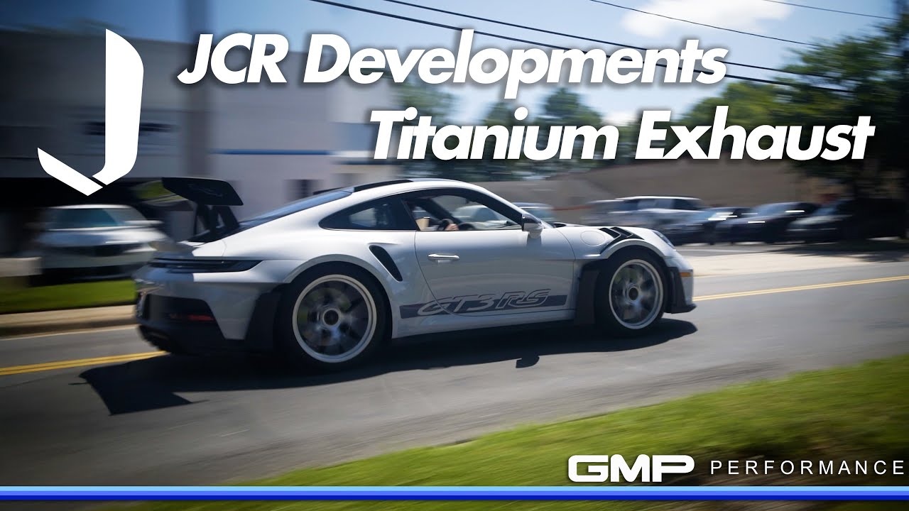 JCR 992 Porsche 911 GT3 RS Superlight Race Pipe Install + Brutal Sound Clips