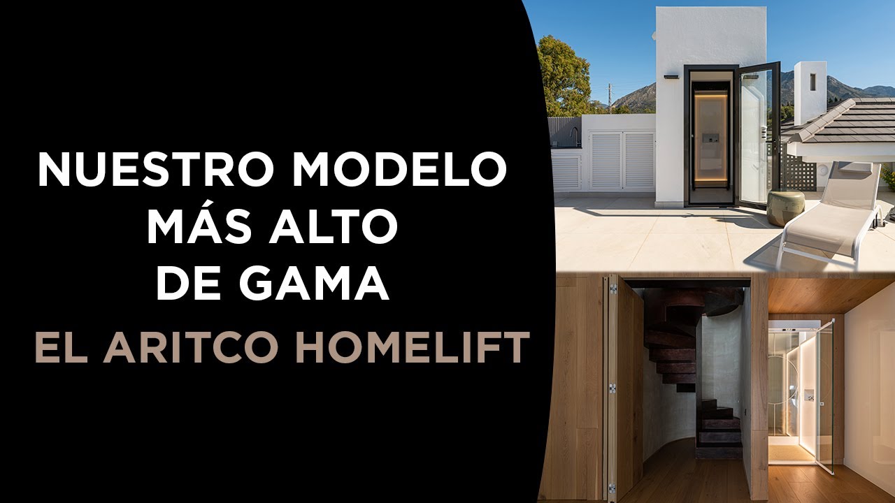 Aritco HomeLift: El ascensor unifamiliar más bonito del mercado