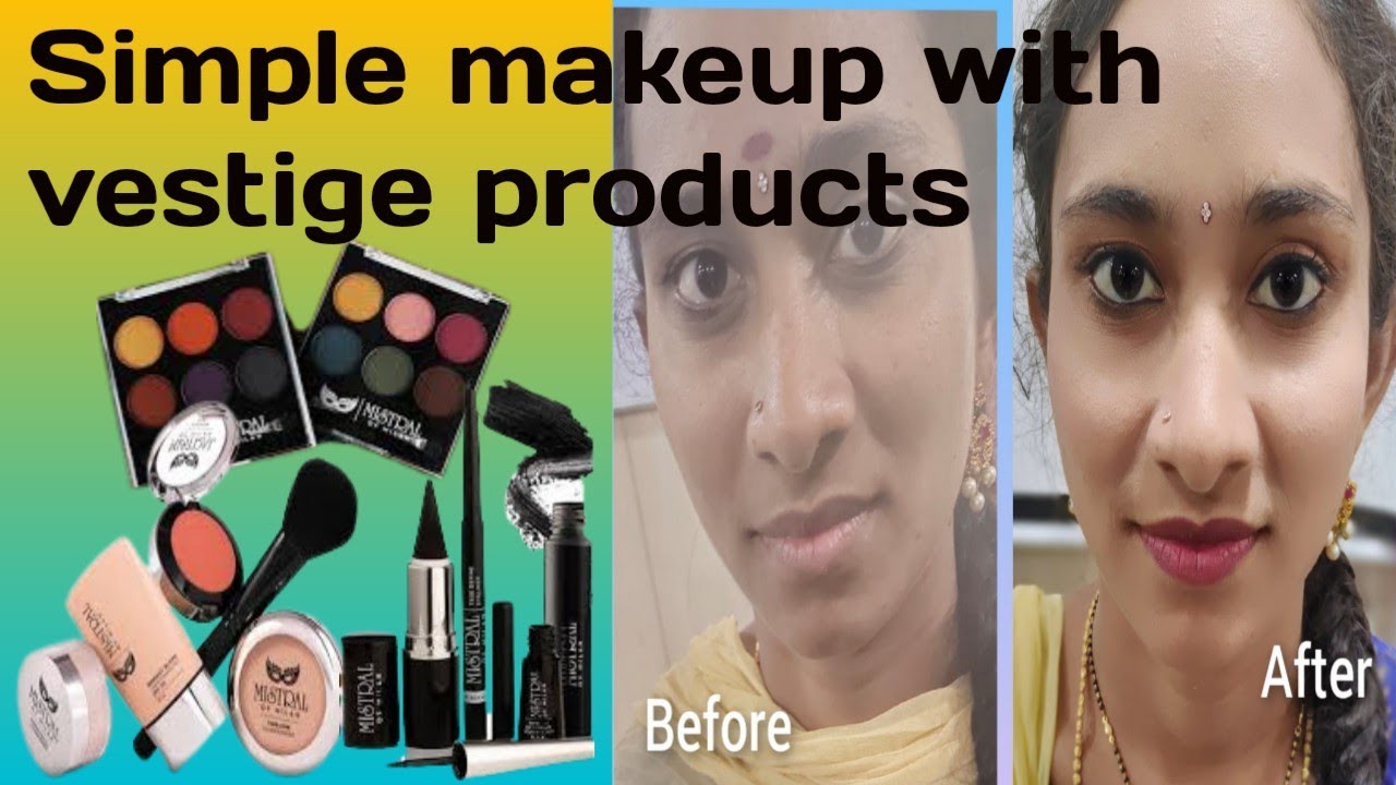 How to do makeup professionally with vestige mistralofmilan products || in telugu || by South Queen