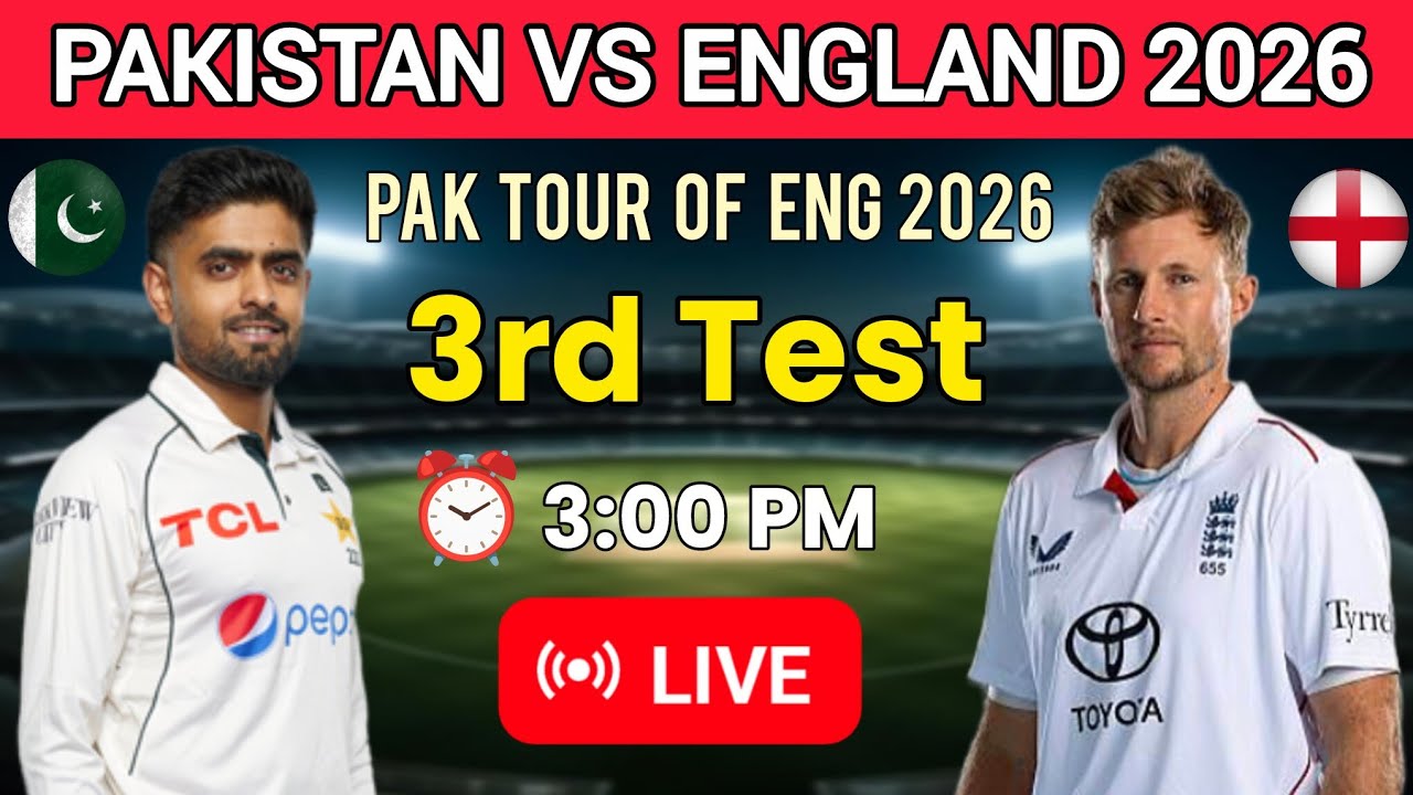 Pakistan vs England 3rd Test 2026: Big Changes in Pak Squad! | ENG vs PAK Edgbaston Test Preview