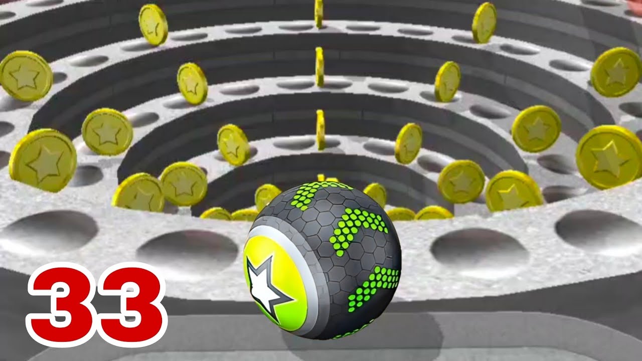 Going Balls, SpeedRun, Going Balls Portal Run Gameplay Level 33