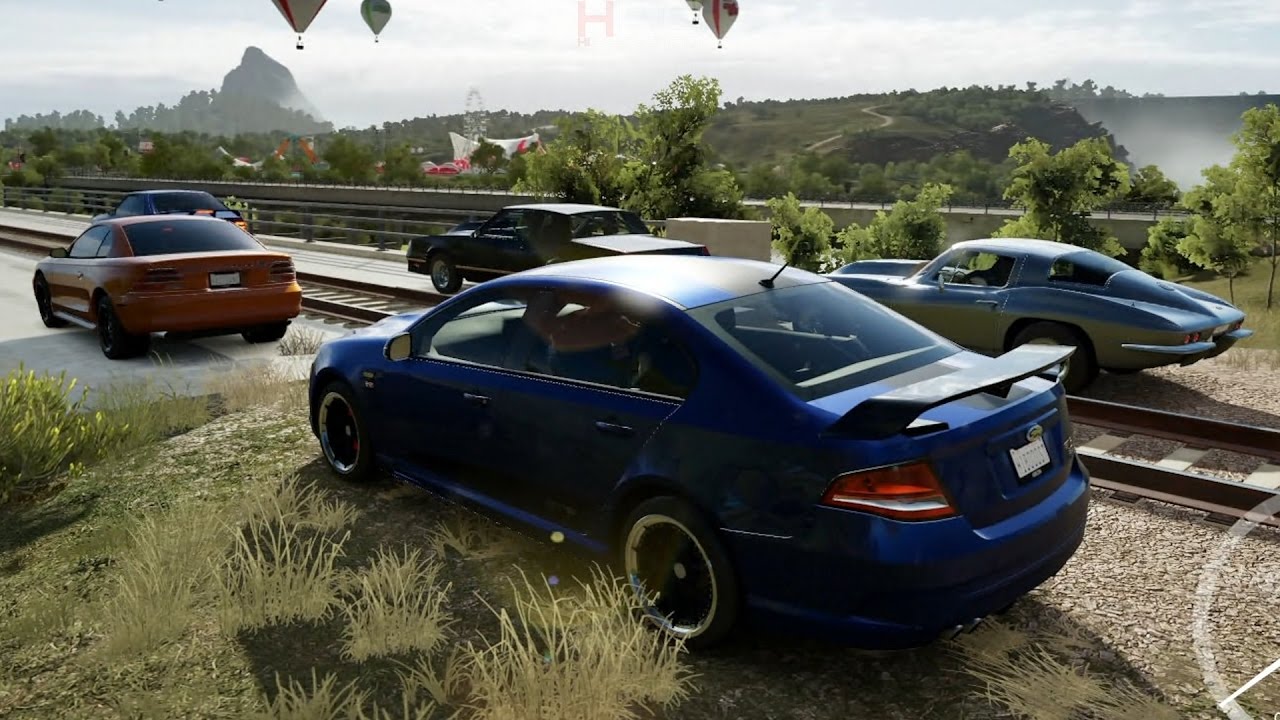 Forza Horizon 3 | Chevy vs Ford Meet | FPV Falcon, 1/4 Mile Drags, Unofficial Score & More