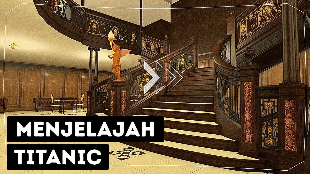 Perjalanan Virtual Lengkap Melihat Isi Titanic