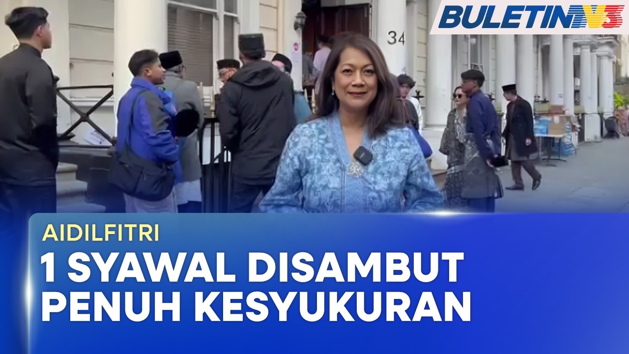 AIDILFITRI | Satu Syawal Disambut Sederhana, Penuh Kesyukuran (BU)
