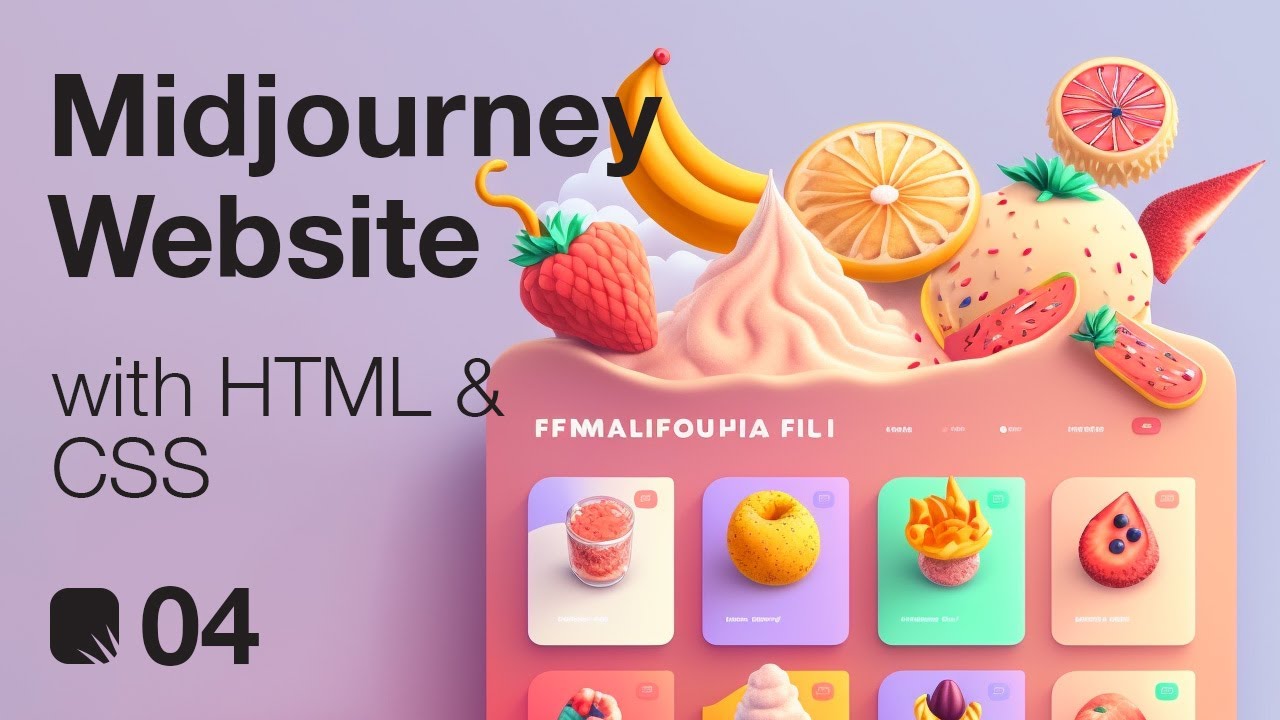 AI04: AI Web Design - Midjourney, Photoshop, HTML & CSS with Github Copilot