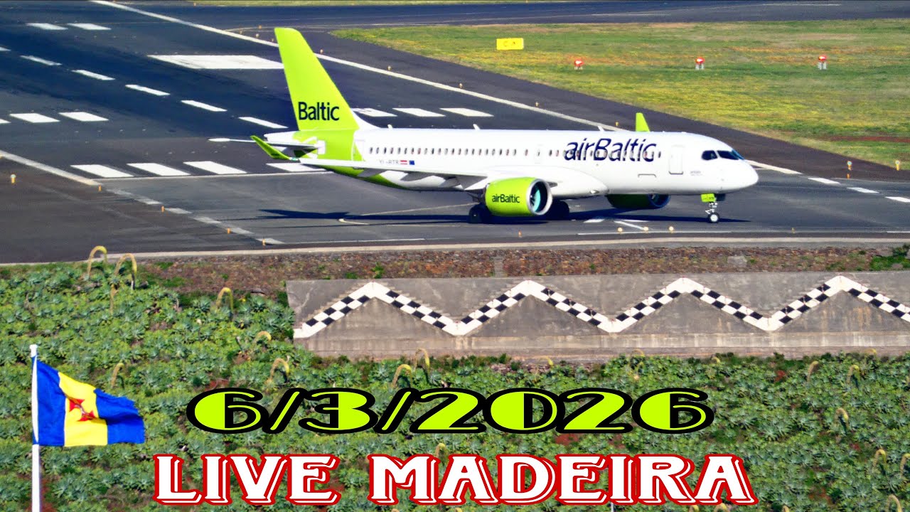 LIVE MADEIRA AIRPORT SHOW / LPMA