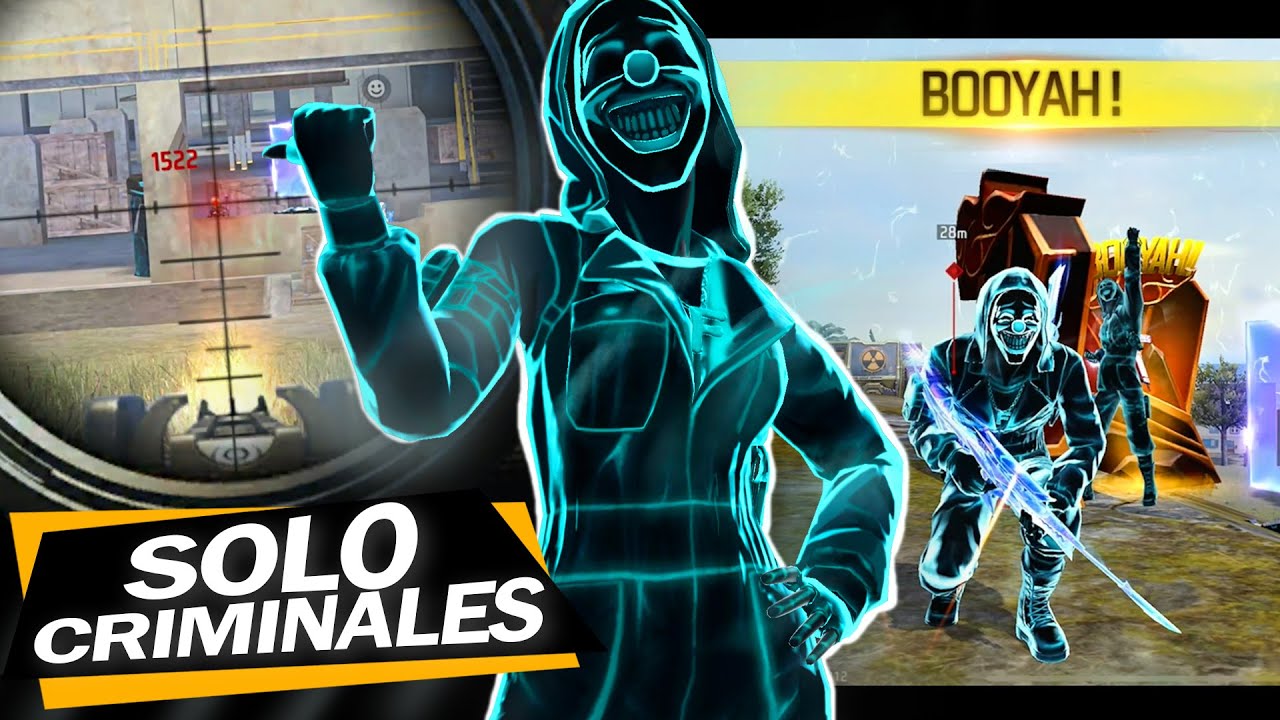 🤯ARME UNA ESCUADRA CON LOS CRIMINALES MAS EXCLUSIVOS DE FREEFIRE🔥