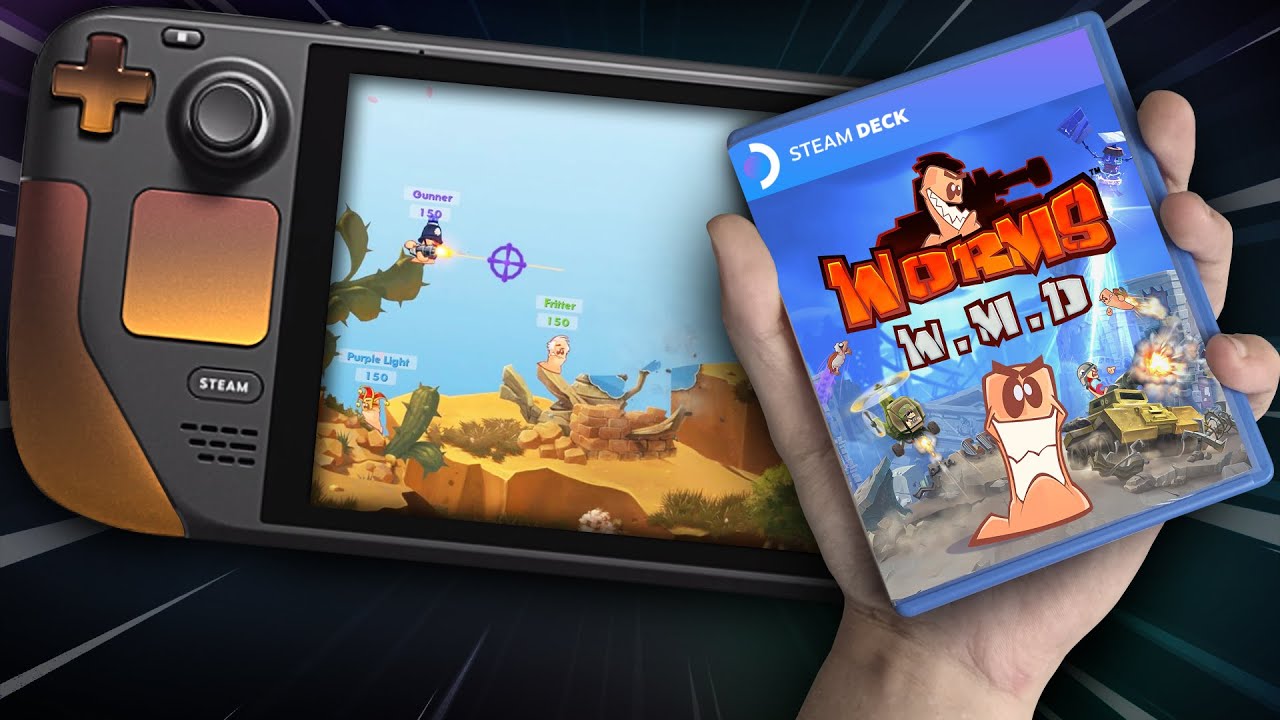 STEAM DECK ft. Worms W.M.D
