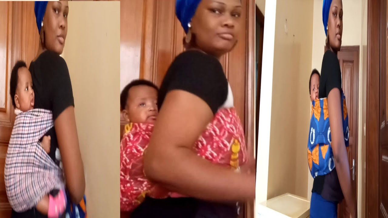 HOW TO BACK A BABY | NIGERIA AFRICAN STYLE