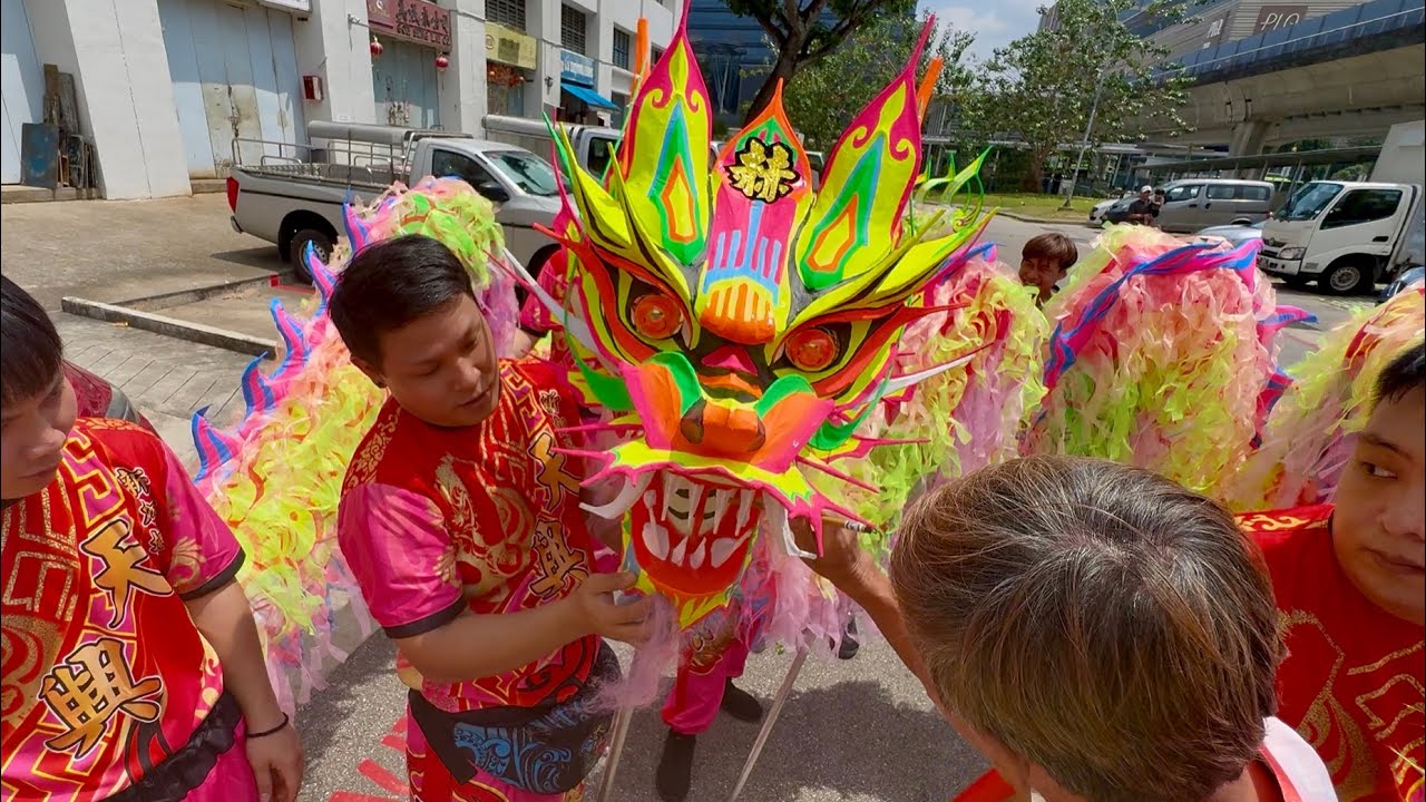 新加坡天興體育會 Tian Heng Dragon Dance Eye Dotting Ceremonies at Geylang East Ave 3 February 2026