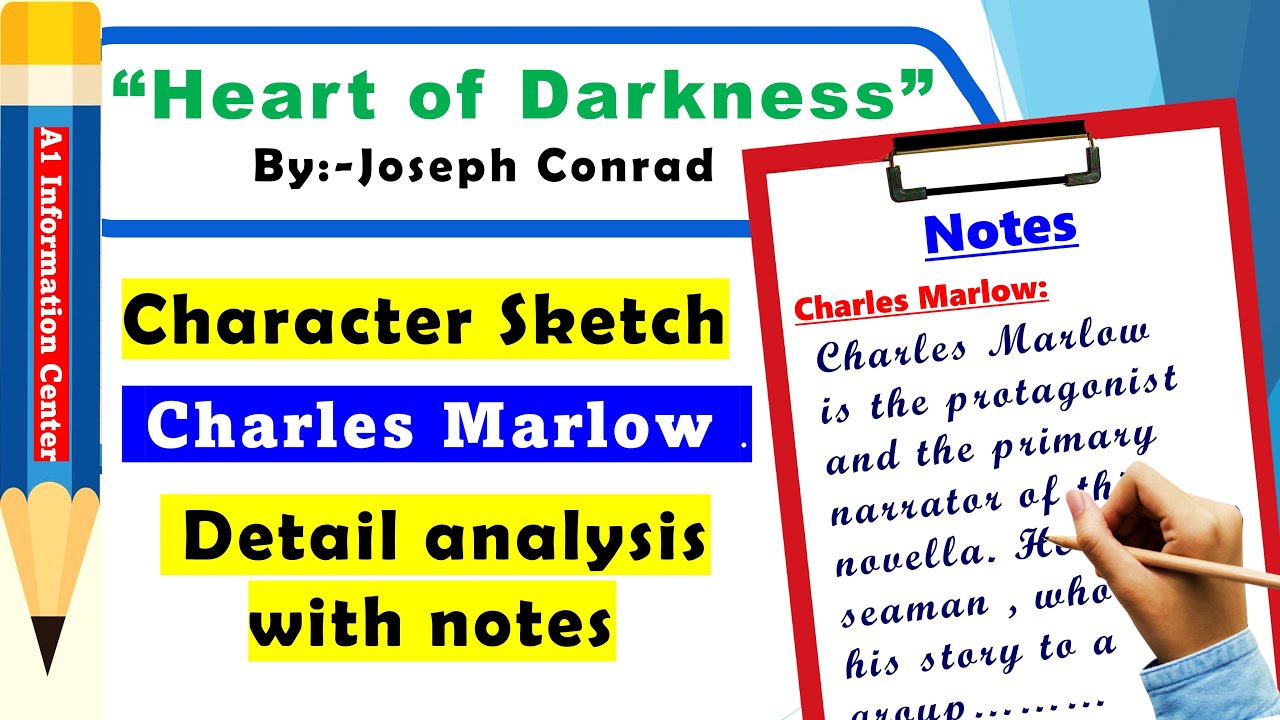 Charles Marlow Character Sketch | Heart of Darkness Characters | Character Sketch Of Charles Marlow
