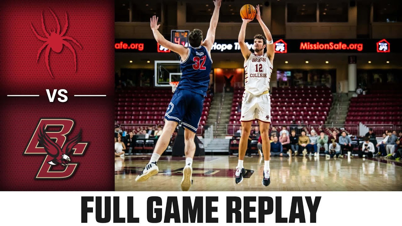 Richmond vs. Boston College Full Game Replay | 2023-24 ACC Men’s Basketball