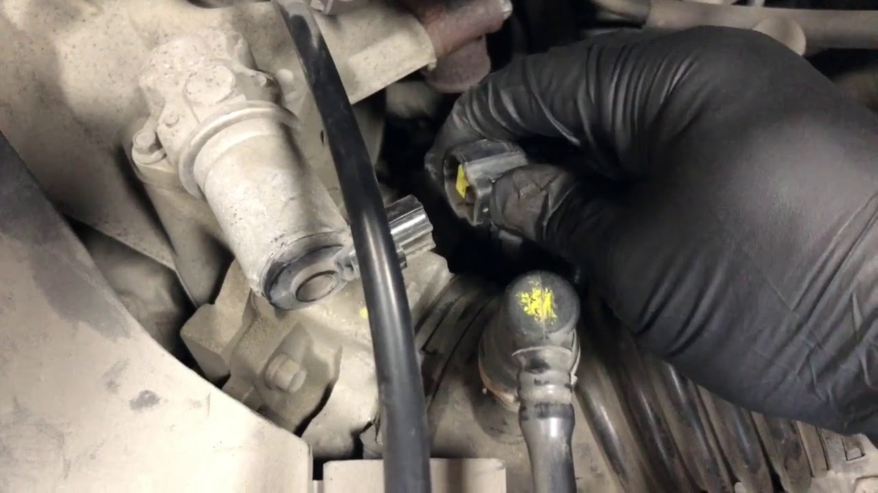 2006 Mazda MPV:  Replacing the IAC Valve