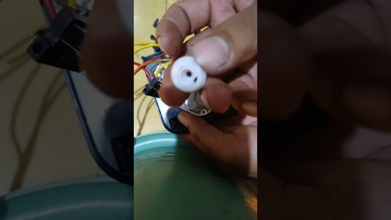 bongkar pasang timer mesin cuci 2 tabung merk Aqua