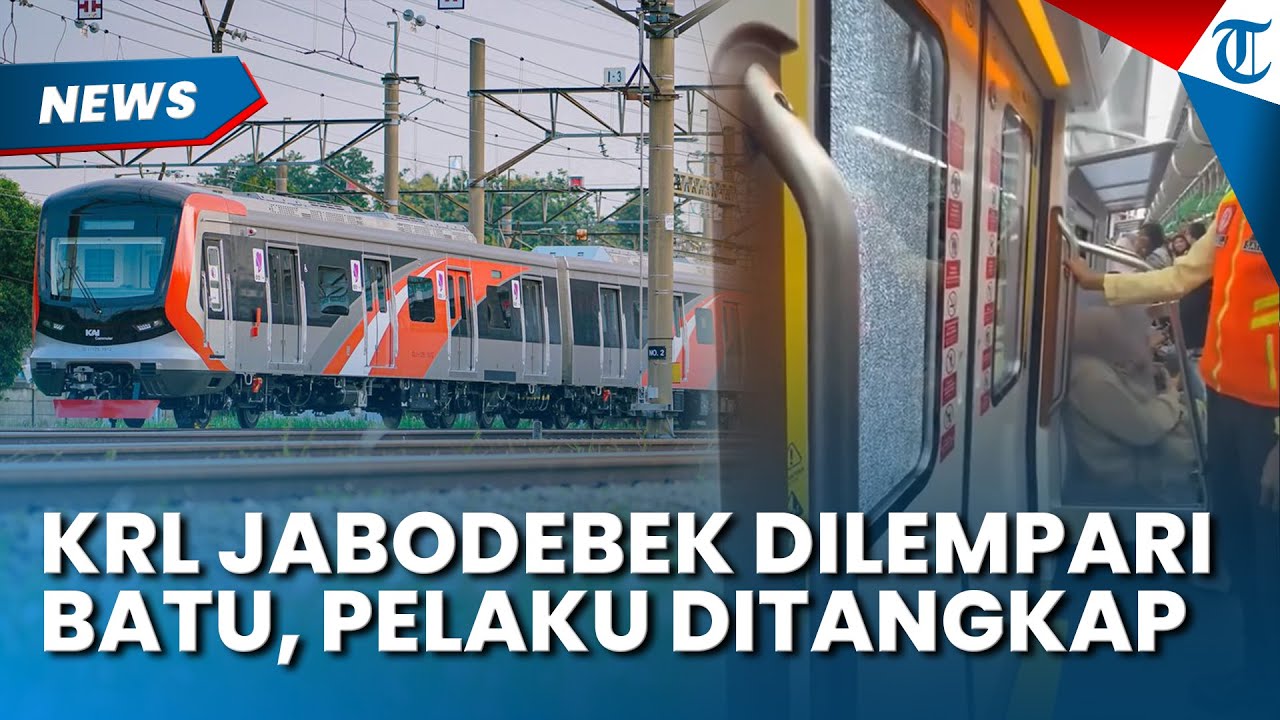 HEBOH KRL JABODEBEK DILEMPARI BATU, Pelaku Tertangkap di Kota Bogor