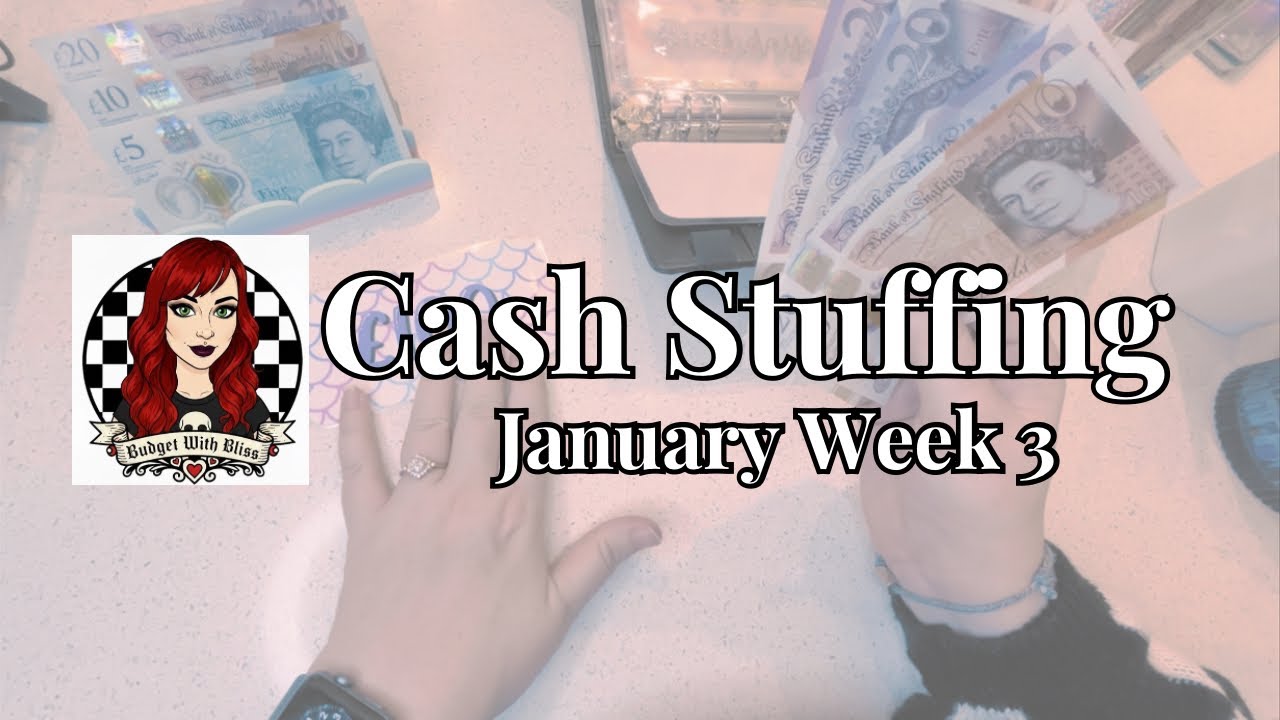 Weekly Cash Stuffing | Sinking Funds | Savings Challenges | UK Budget | January Week 3