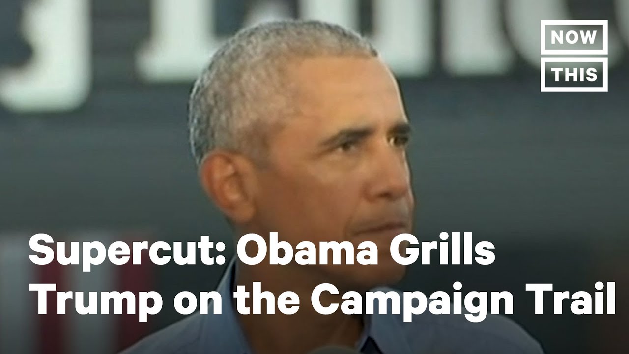 Obama Rips Trump During His Return to Campaign Trail | NowThis