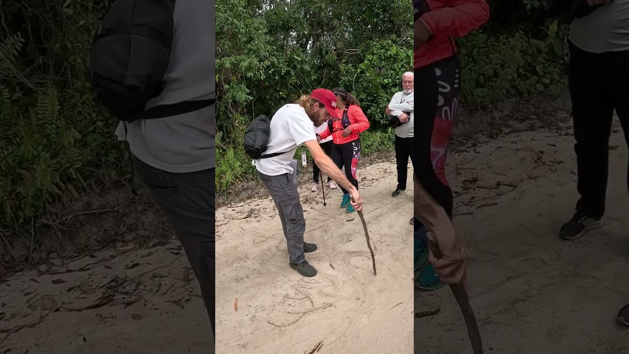 Aula Pratica -   Trilha do ITAGUARÉ em BERTIOGA-SP