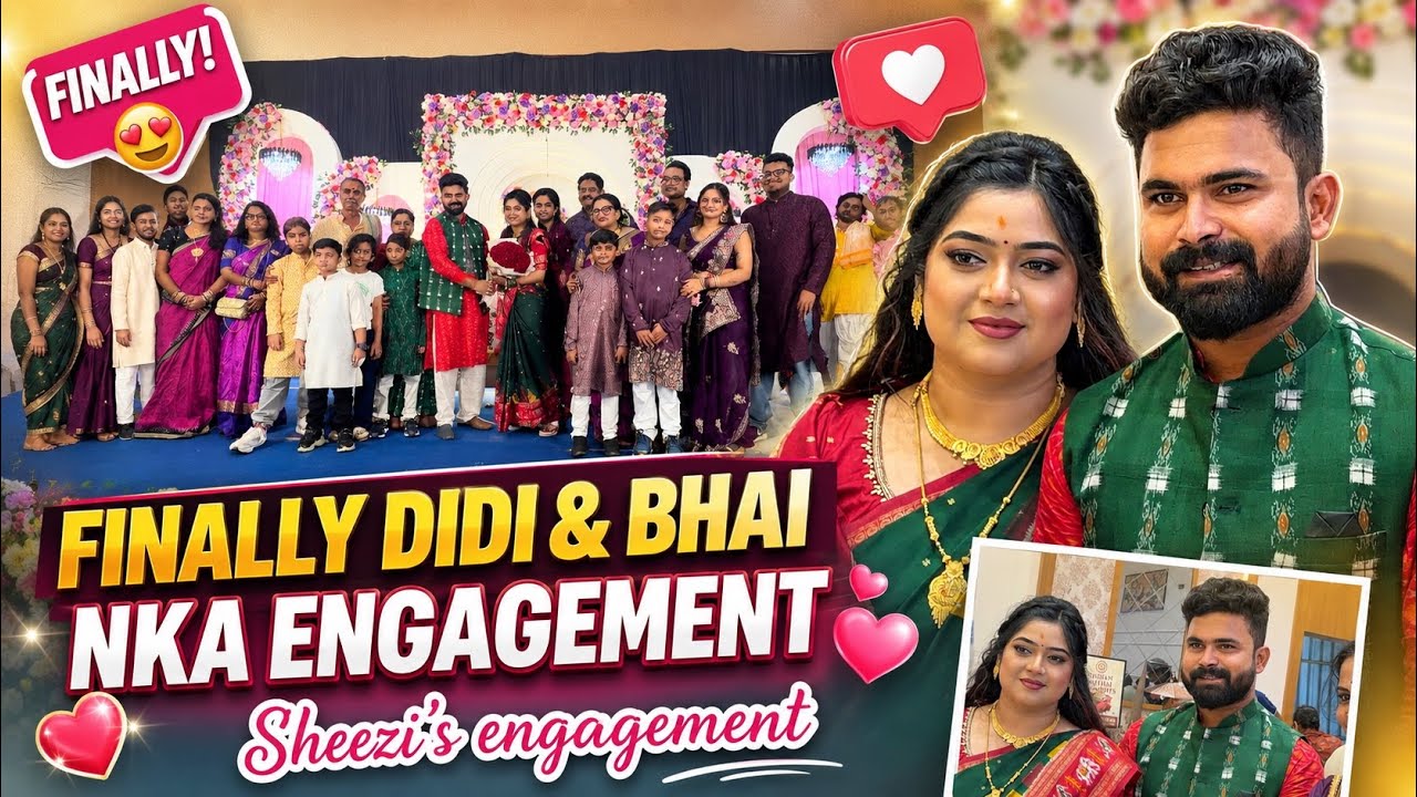 Aji hela sabuthu bada dina💗💍 || Finally Didi au bhai nka engagement hela💍✨
