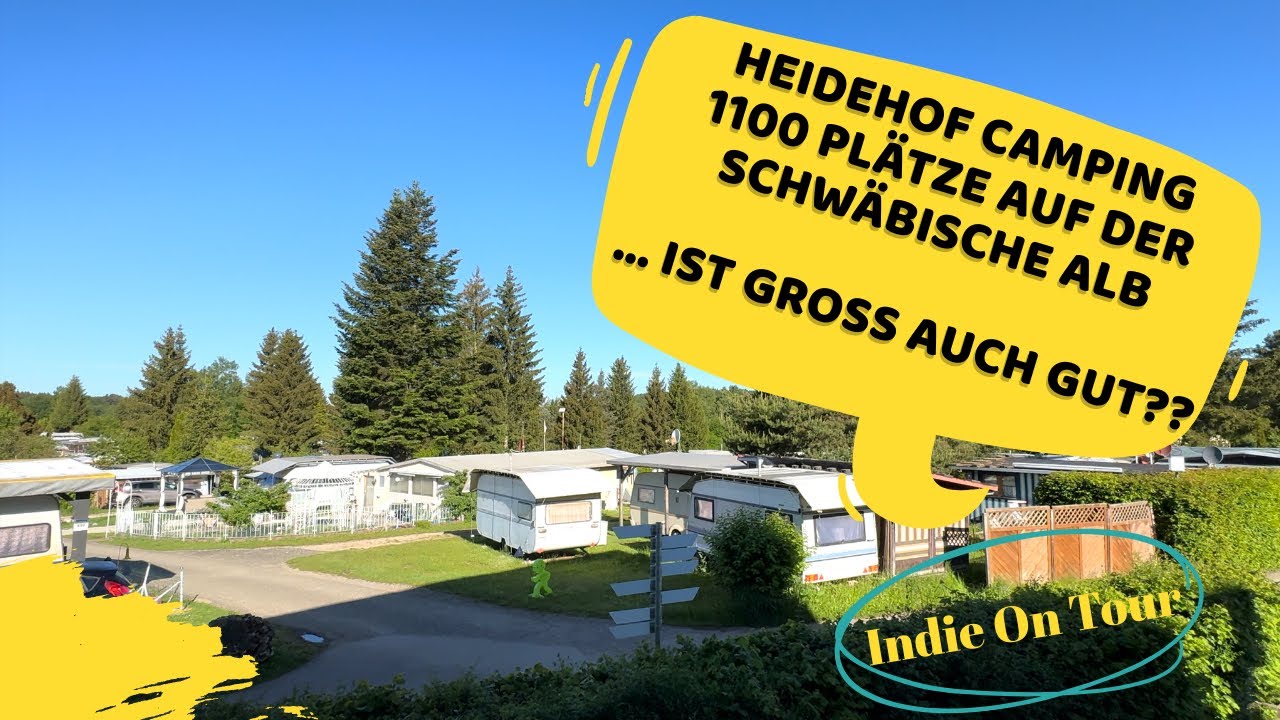 Heidehof Camping - 1100 Plätze ... ist groß auch gut?