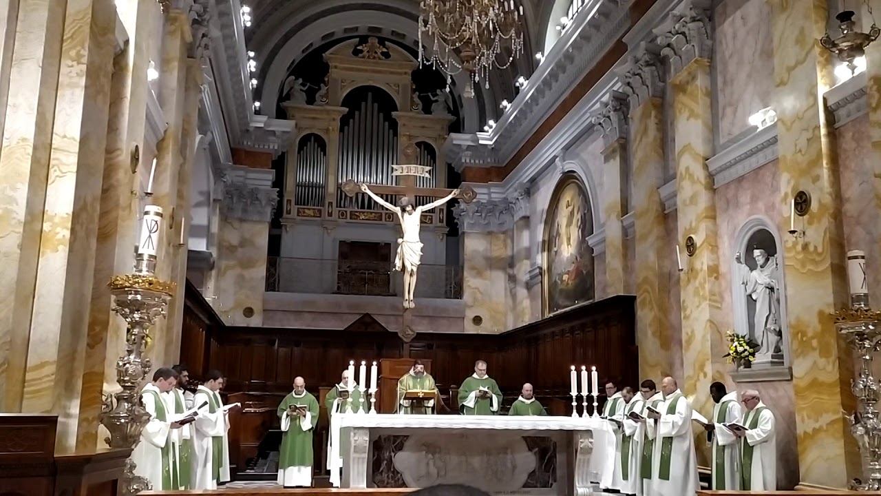 Misa en el Convento de El Salvador - Jerusalen. Canto del GLORIA