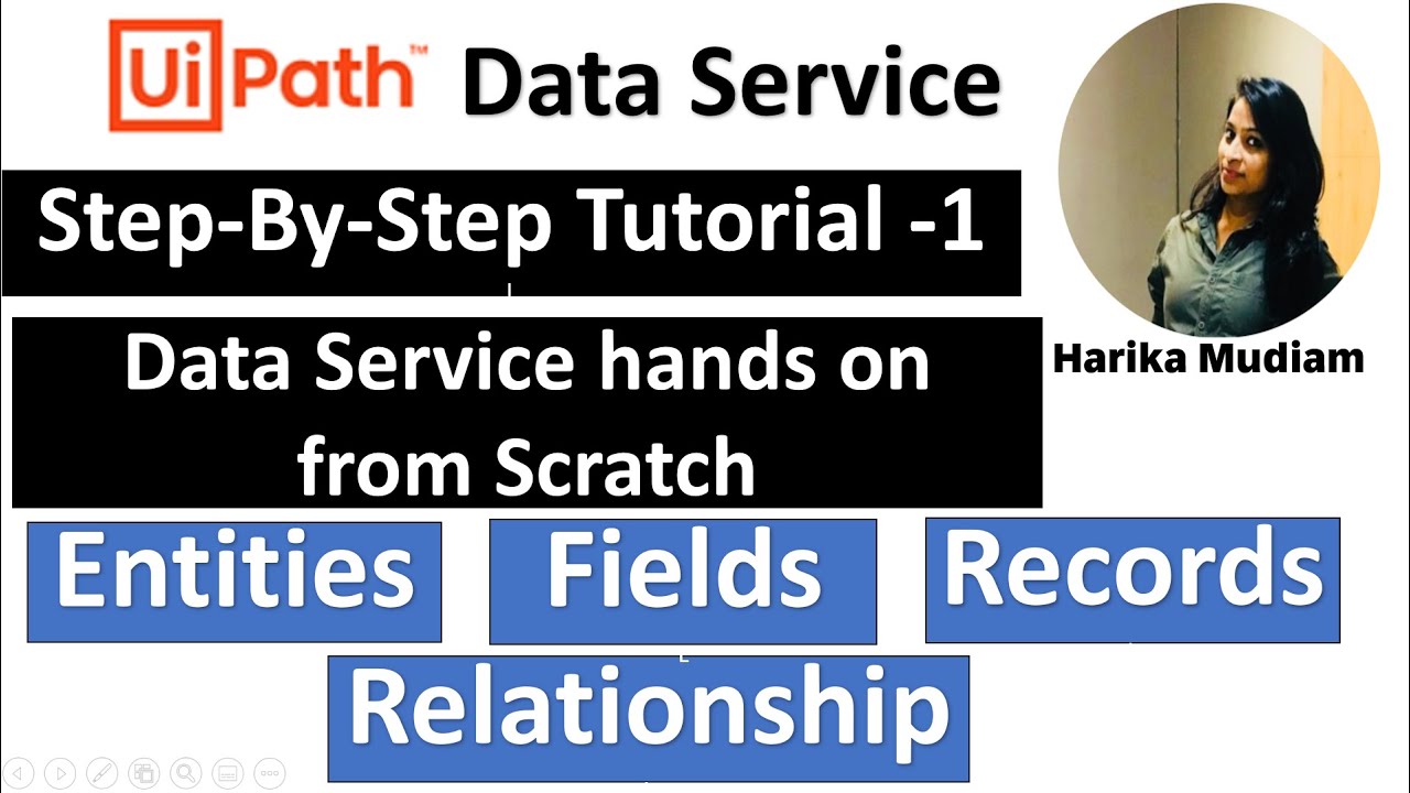What is UiPath Data Service ? Learn from Scratch, What are Entities,Fields,Records and Relationship?