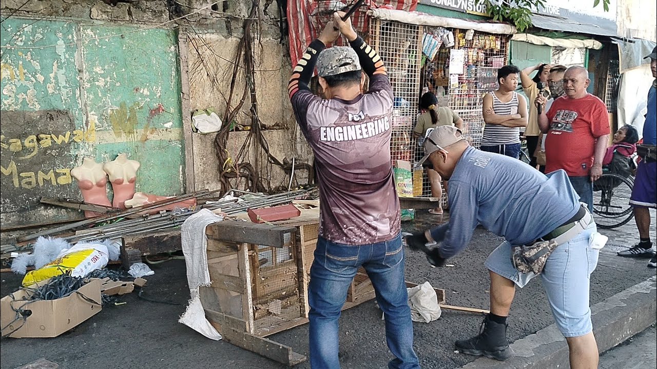 Bakit nyo Ginigiba Bayad naman kami. District Clearing Operation