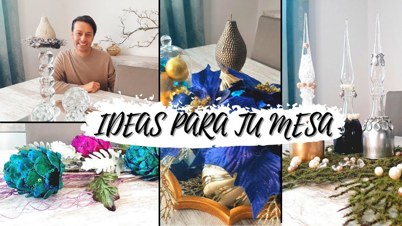4 CENTROS DE MESA ELEGANTES PARA NAVIDAD 2021🎄 / orjo's home