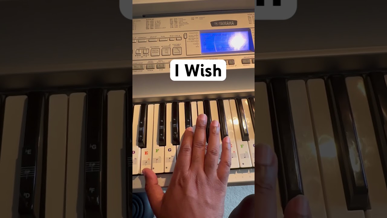 I Wish | Carl Thomas | Piano Tutorial #pianocovermusic  #chords #carlthomas #randbmusic