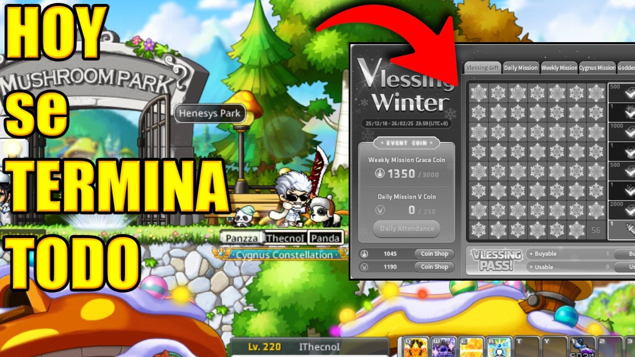 Se terminan los eventos en MapleStory N pero llegaran nuevos