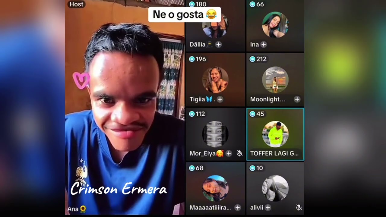 Crimson Ermera doko feto oan sira iha Tiktok