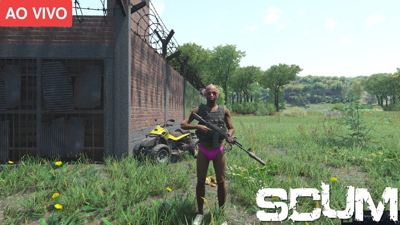 SCUM - AO VIVO -🔥 VAMOS MUDAR DE BASE/ DIA DE FARME!
