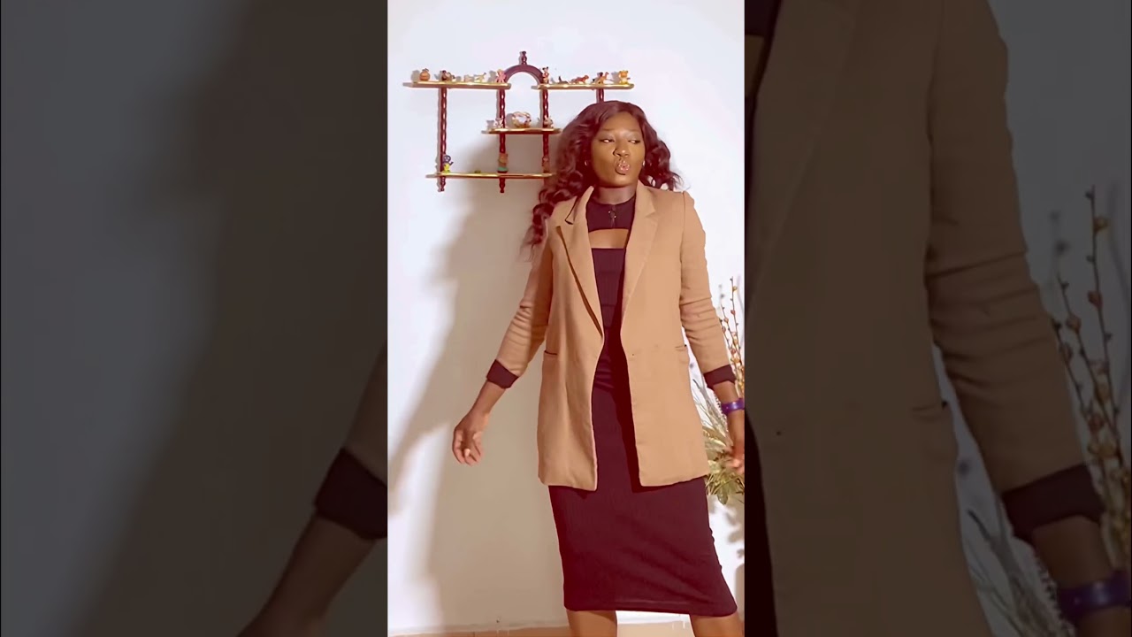 Todays work outfit #shortsafrica #ootd #lagosyoutuber