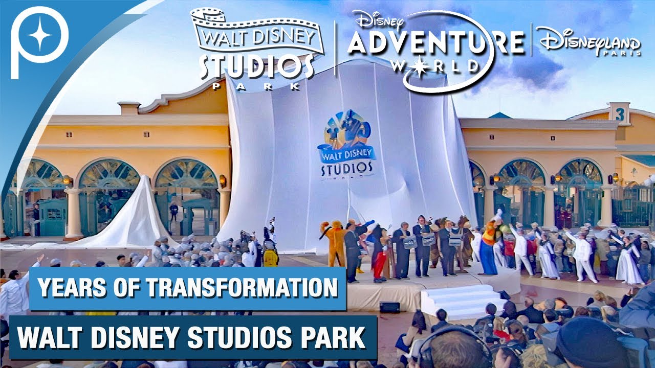 WALT DISNEY STUDIOS PARK | A 90% Transformation Since 2002
