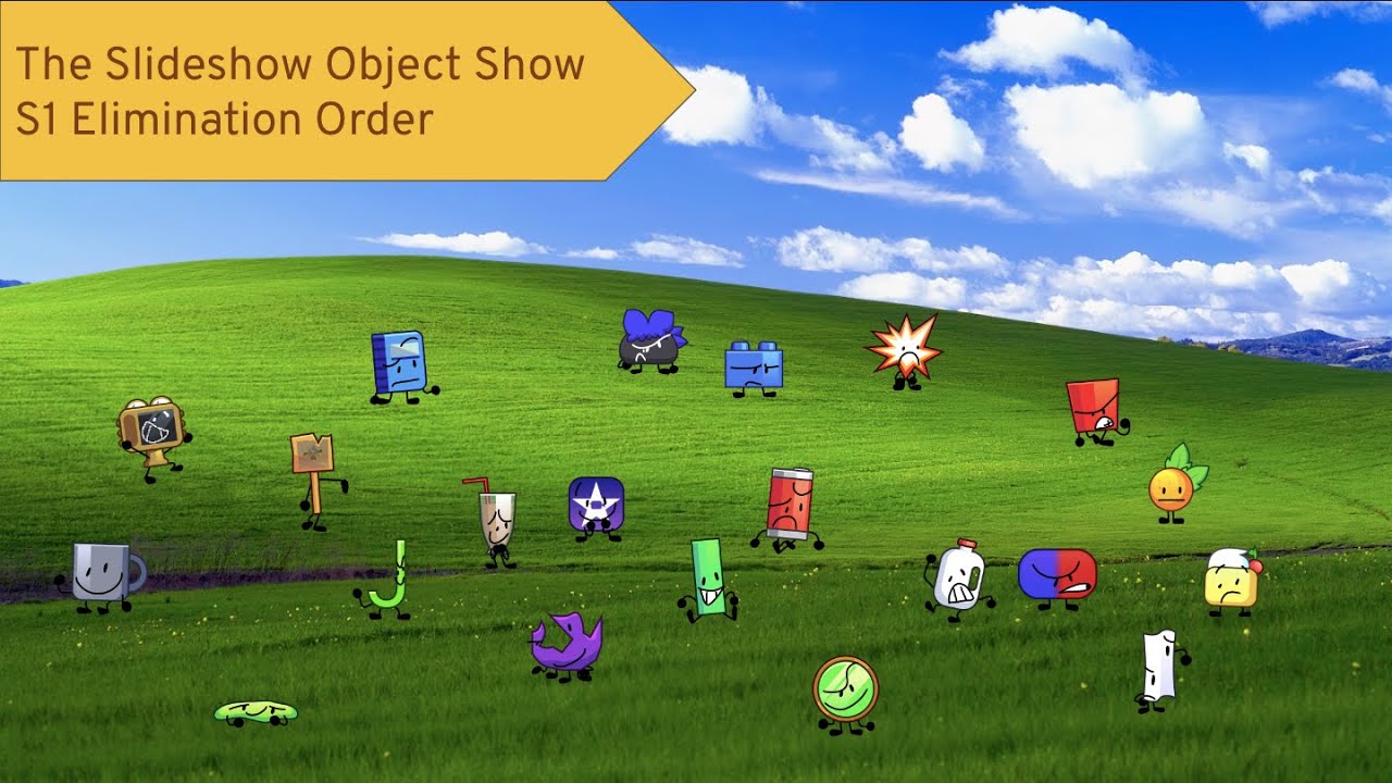 The Slideshow Object Show S1 Elimination Order