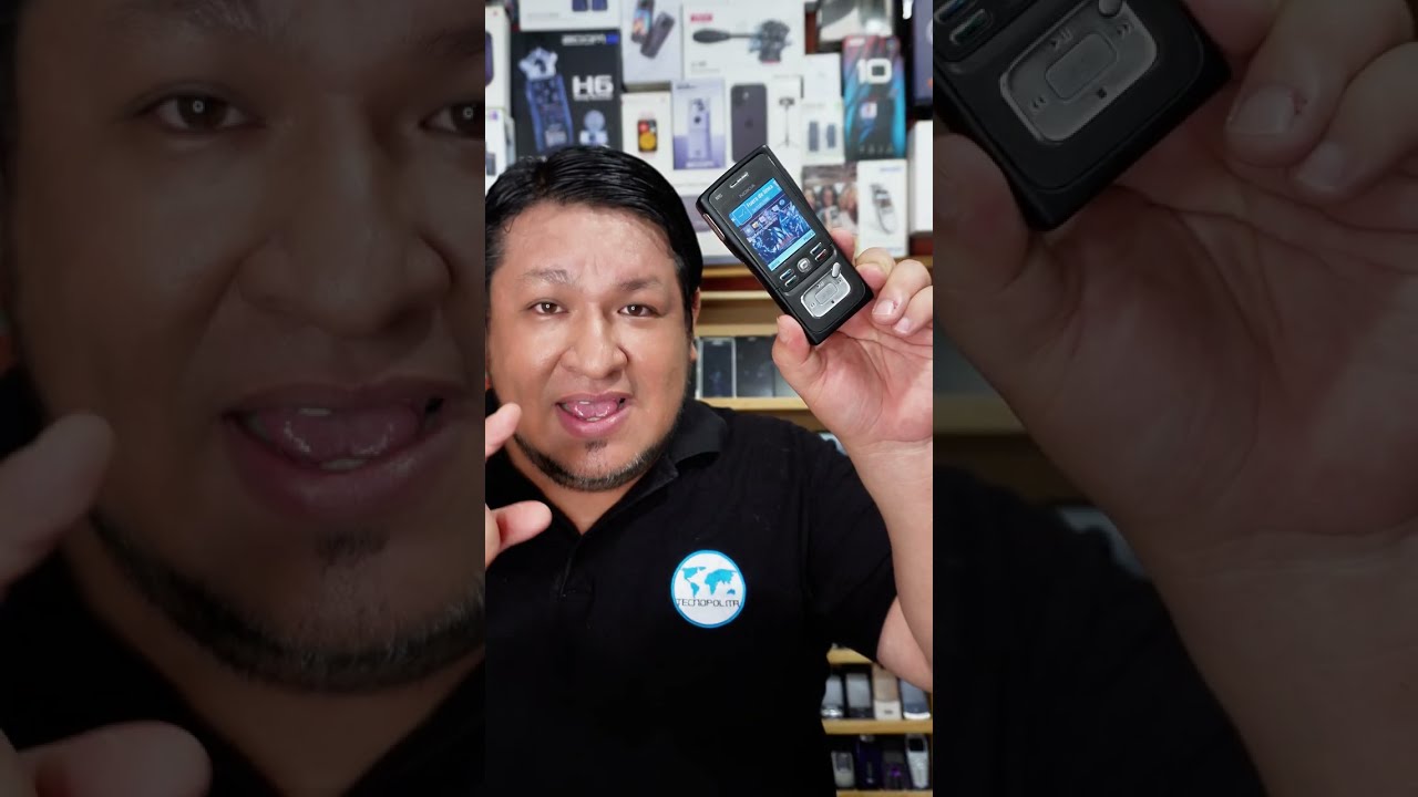 El Nokia N91 es un celular imposible en su época, disco duro interno y diseño futurista en el 2005