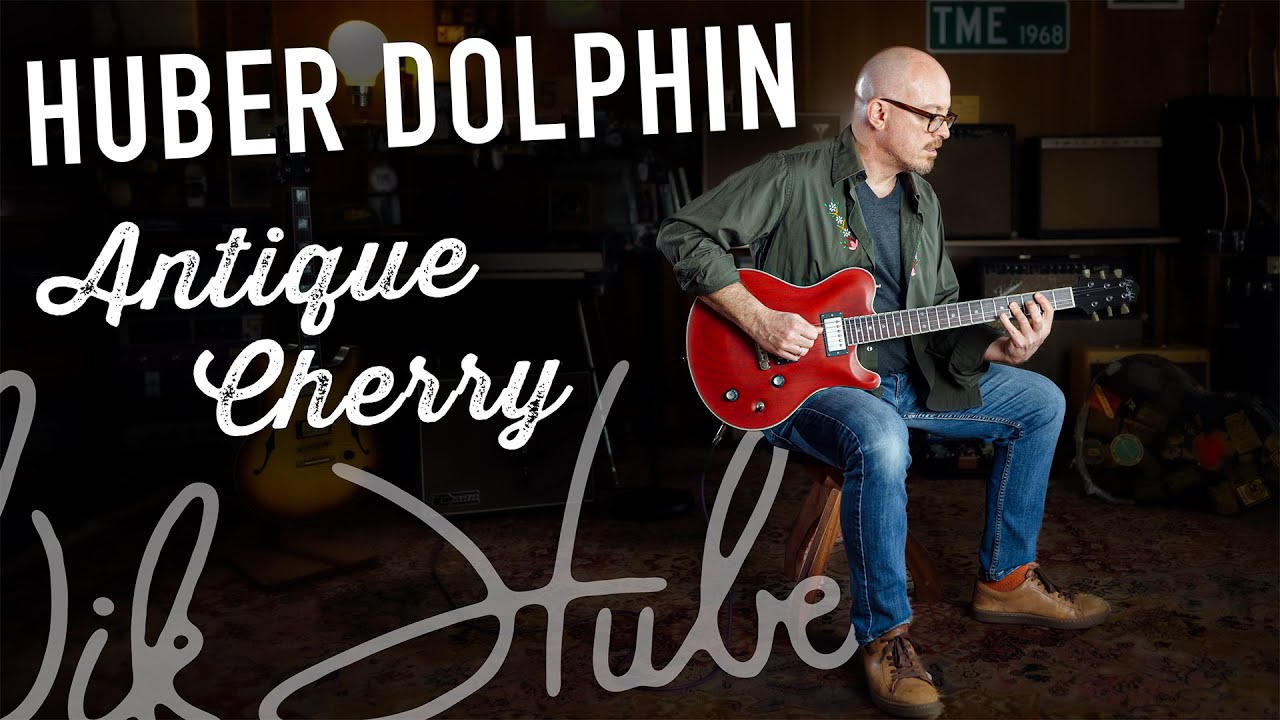 Huber Dolphin II Standard Antique Cherry NAMM 2025 | The Music Emporium