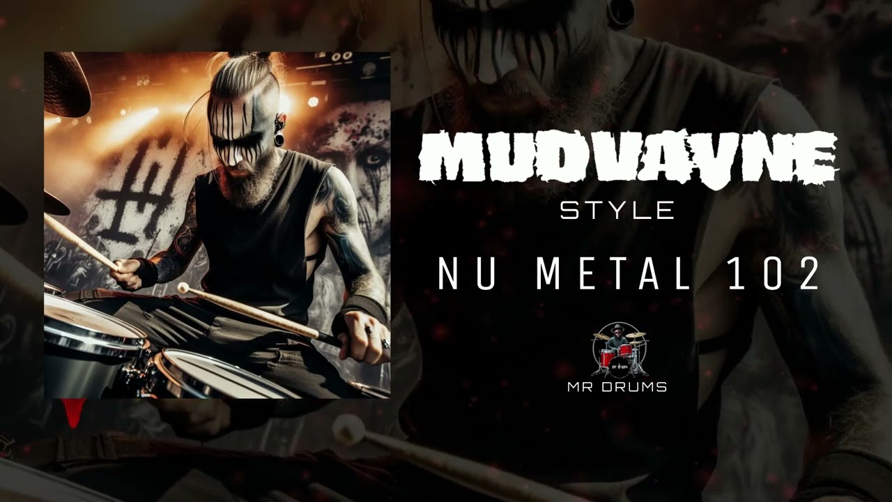 Nu Metal Drumtrack - Mudvayne Style - 110 BPM
