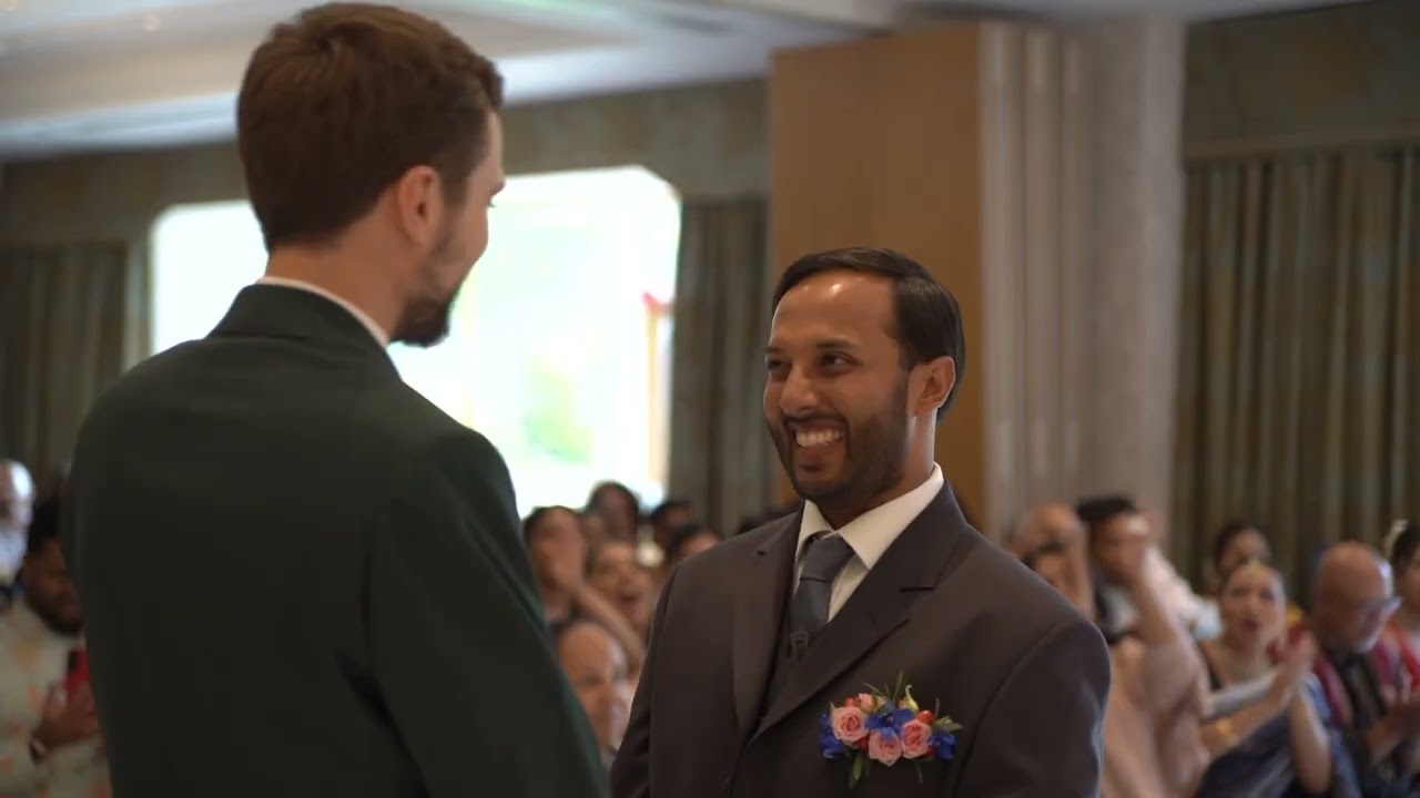 Adam & Romesh's magnificent wedding trailer at Shendish Manor Hotel & Golf Course [2023]