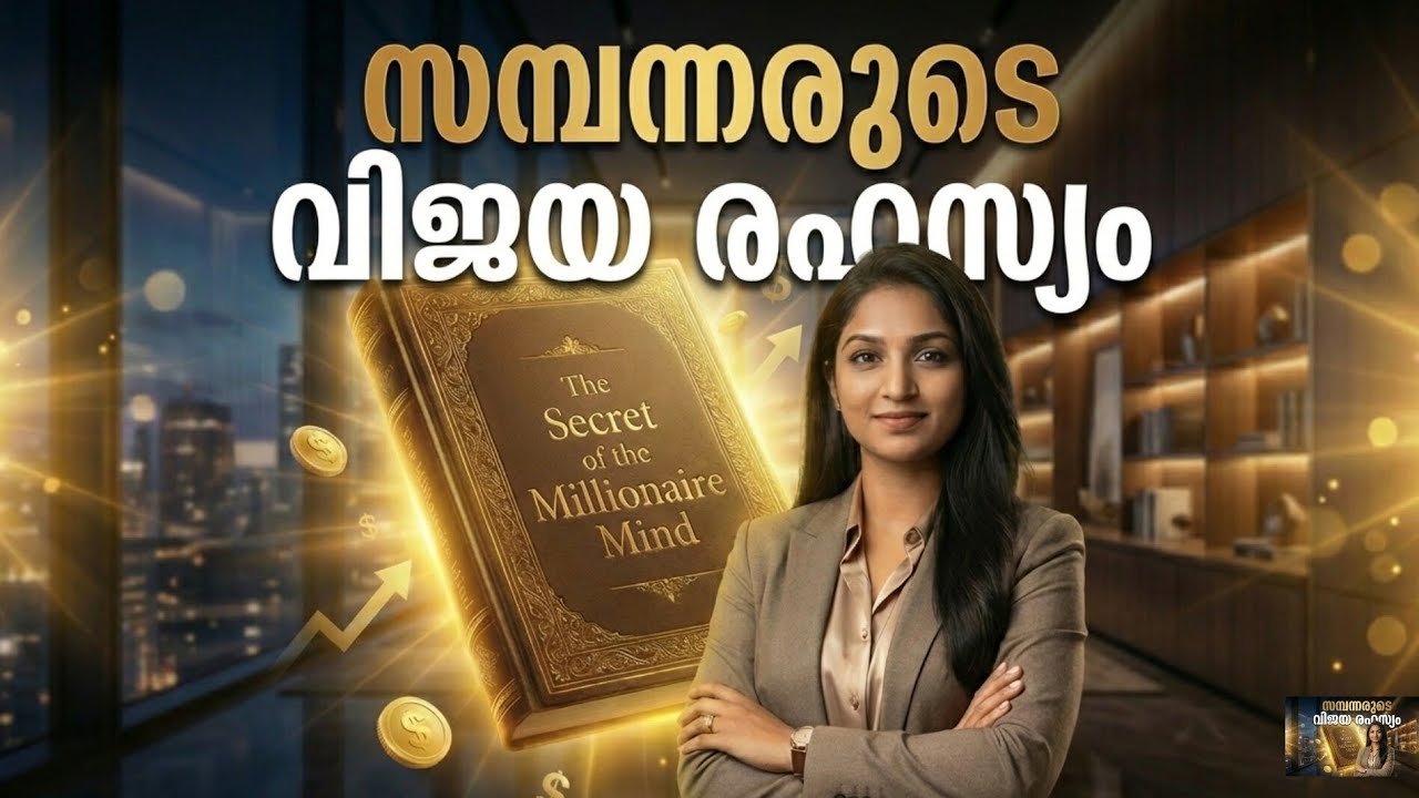 The Secret of the Millionaire Mind - മലയാളത്തിൽ! 📕✨ #viralvideo 
