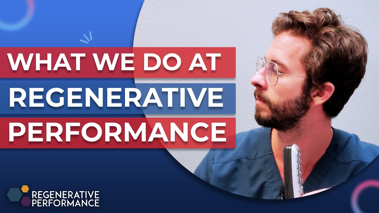 What we do at Regenerative Performance