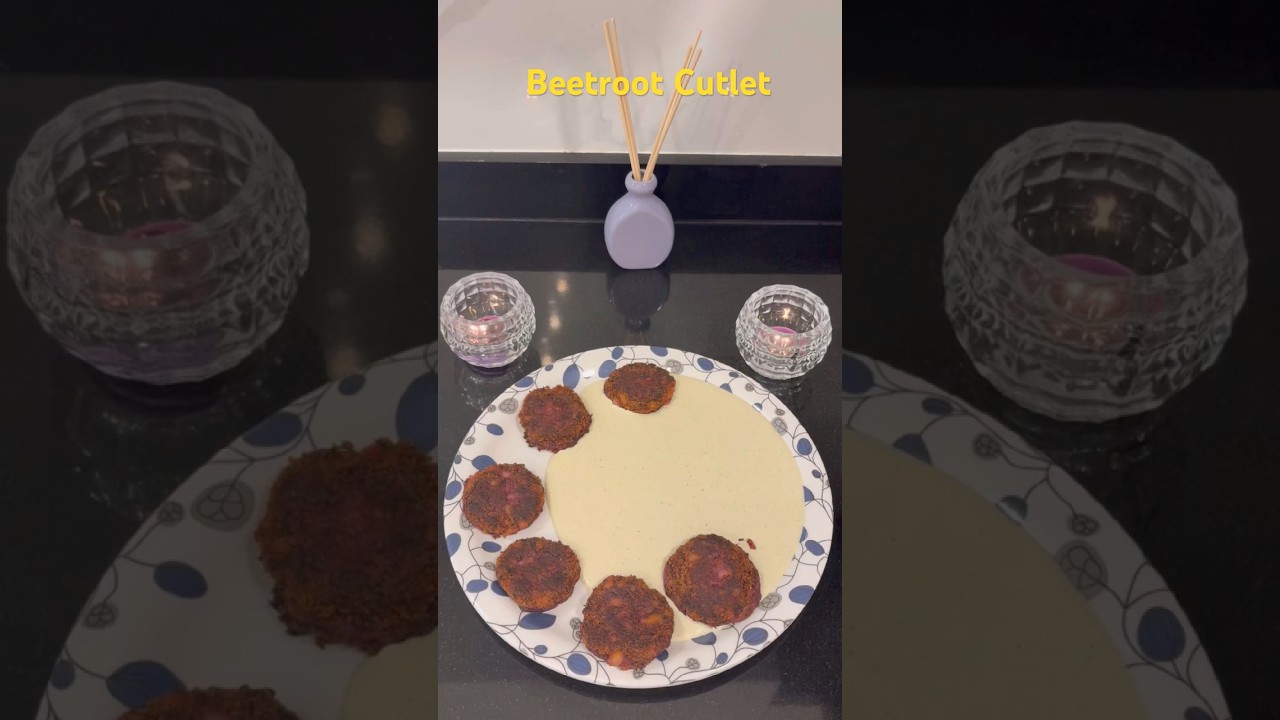 Beetroot cutlets 🫜 