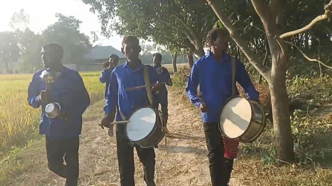 আদিবাসী বিয়ের বাজনা#band