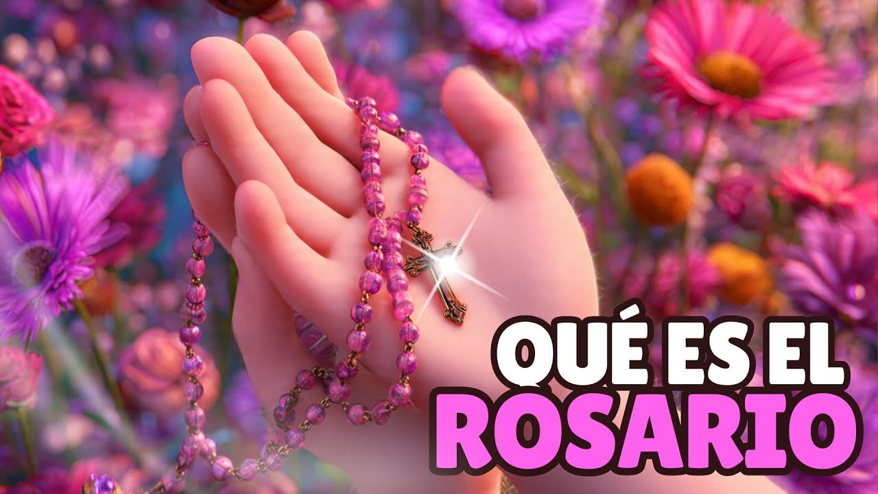 🌹 ¿QUÉ ES EL ROSARIO? EXPLICADO para NIÑOS 😍 | PequeFe